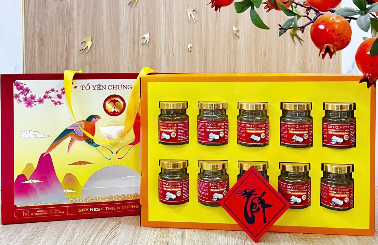 Xu hướng quà Tết sức khỏe 2026: Yến sào dẫn đầu danh sách quà biếu cao cấp 3 qua tet yen sao 4