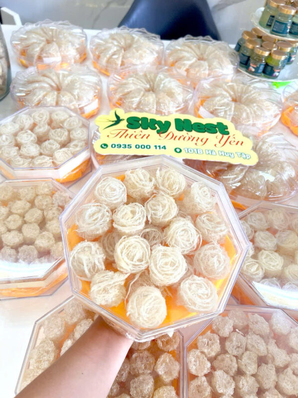 Nên mua yến thô hay yến tinh chế? Lựa chọn nào tốt cho người mới? 5 yen tinh che 1