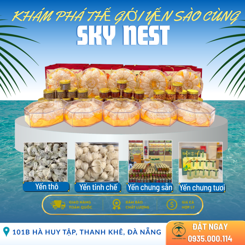 THẾ GIỚI YẾN SÀO CÓ GÌ? CÙNG SKY NEST KHÁM PHÁ CÁC DÒNG YẾN SÀO PHỔ BIẾN HIỆN NAY 1 Red and Gold Modern Vietnam Celebration Facebook Profile Picture 1 1