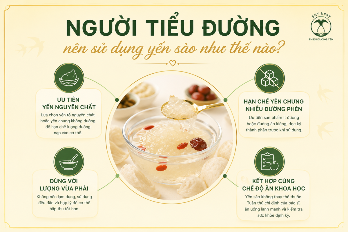 YẾN SÀO CHO NGƯỜI TIỂU ĐƯỜNG: CÓ NÊN SỬ DỤNG KHÔNG? 4 image 13
