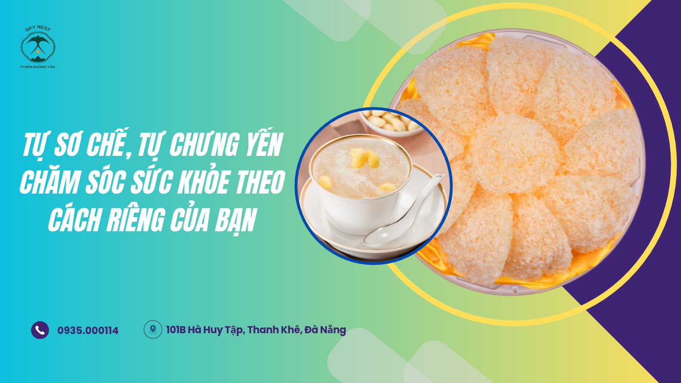 TỰ SƠ CHẾ, TỰ CHƯNG YẾN – CHĂM SÓC SỨC KHỎE THEO CÁCH RIÊNG CỦA BẠN 1 Trang Xanh La Cay Hien Dai Sale Deal Uu Dai San Pham Chuc Mung Le Vu Lan Bao Hieu Facebook Banner 14