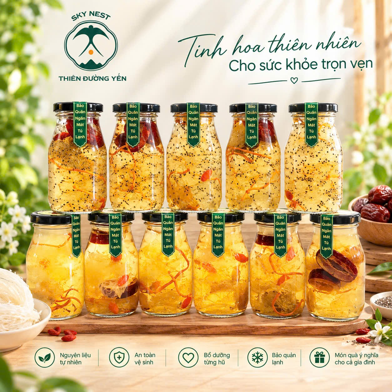 Đi Thăm Bệnh Tặng Gì? Yến Chưng Tươi Sky Nest – Món Quà Sức Khỏe Thiết Thực 3 image 5